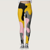 camouflage militair patroon leggings (Voorkant)