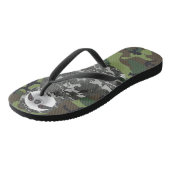Camouflage Militaire Sleuf Teenslippers (Schuin)