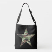 Camouflage Militaire Star Crossbody Tas (Achterkant)