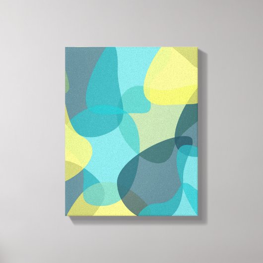 Camouflage, modern, cool, trendy, stedelijke geome canvas afdruk (Voorkant)