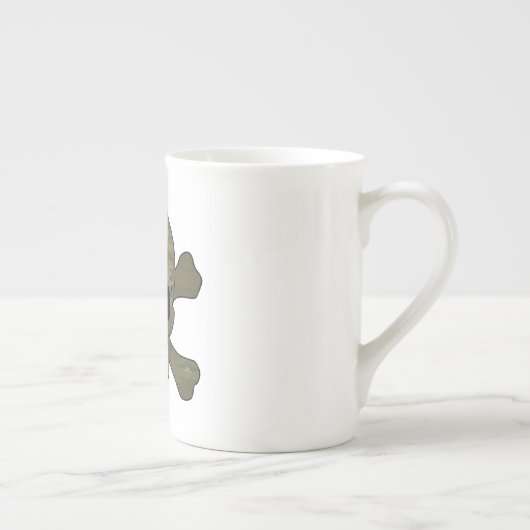 Camouflage Mok van de schedel en kruisbeenderen (Rechts)