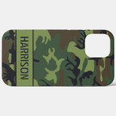 Camouflage Monogram Case-Mate iPhone Case (Achterkant (horizontaal))