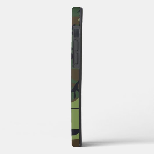 Camouflage Monogramm Case-Mate iPhone Case (Achterkant / Links)