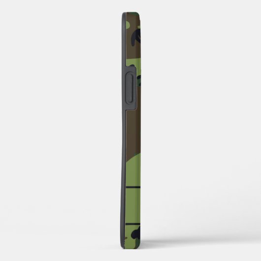 Camouflage Monogramm Case-Mate iPhone Case (Achterkant / Rechts)