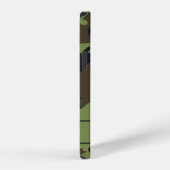 Camouflage Monogramm iPhone Hoesje (Rechterkant)