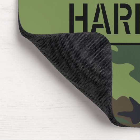 Camouflage Monogrammed Muismat (Hoek)