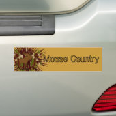 Camouflage Moose Break-out Camo Bumpersticker (Op auto)