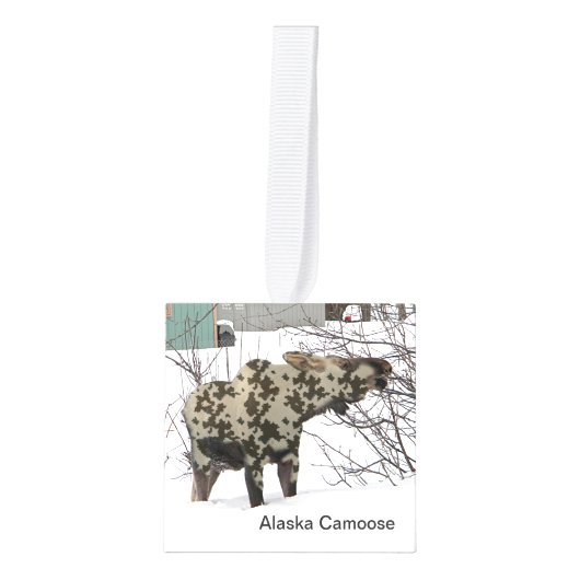 Camouflage Moose Decoratie (Voorkant)