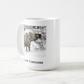 Camouflage Moose Koffiemok (Voorkant links)
