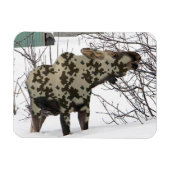 Camouflage Moose Magneet (Horizontaal)