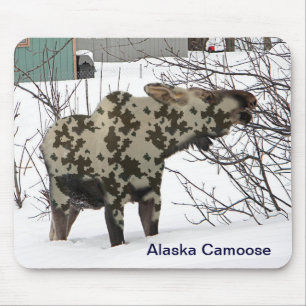 Camouflage Moose Muismat