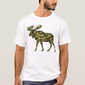 Camouflage Moose T-shirt (Voorkant)