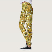 Camouflage Mosaic (Groen en Bruin) (Versie 2) Leggings (Links)