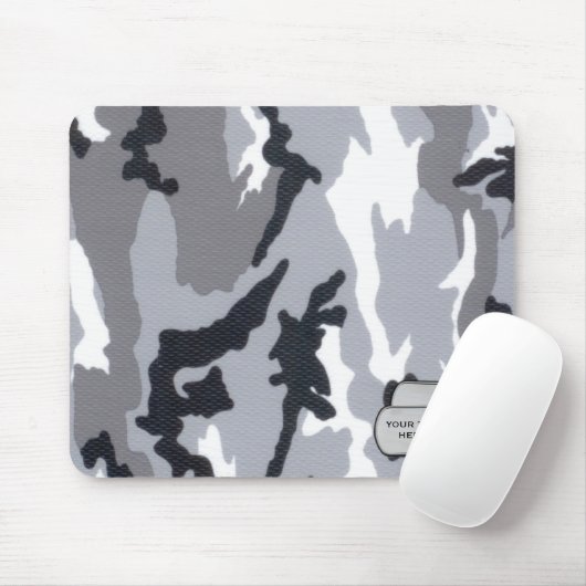  camouflage-muisblok muismat (Met muis)