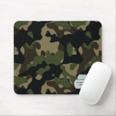  camouflage-muisblok muismat (Met muis)