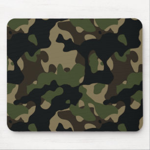 Camouflage-muisblok — niet-ID-label Muismat