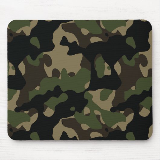 Camouflage-muisblok — niet-ID-label Muismat (Voorkant)