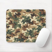Camouflage Muismat (Met muis)