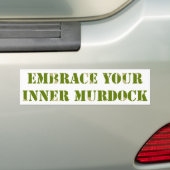 Camouflage Murdock Bumpersticker (Op auto)