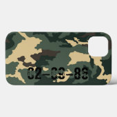 Camouflage Muster Case-Mate iPhone Case (Achterkant (horizontaal))