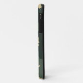 Camouflage Muster iPhone Case (Achterkant/links)