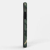 Camouflage Muster iPhone Case (Achterkant/rechts)