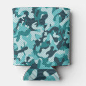 Camouflage: naadloze achtergrond. blikjeskoeler (Achterkant)