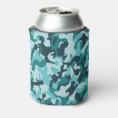 Camouflage: naadloze achtergrond. blikjeskoeler (Blikje Achterkant)