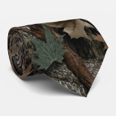 camouflage necktie kamo redhals bruiloft stropdas (Opgerold)