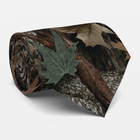 camouflage necktie kamo redhals bruiloft stropdas (Opgerold)