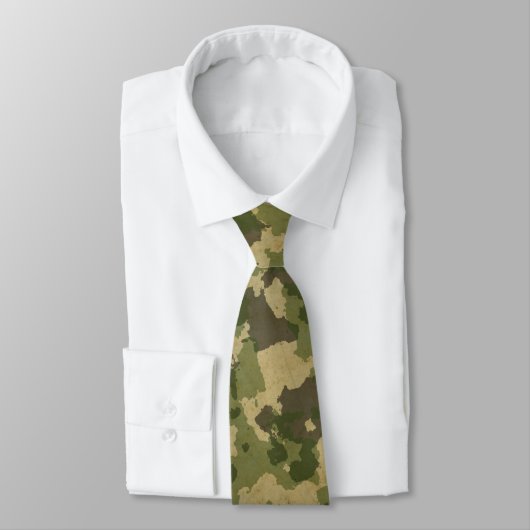 Camouflage Necktie Stropdas (Gebonden)