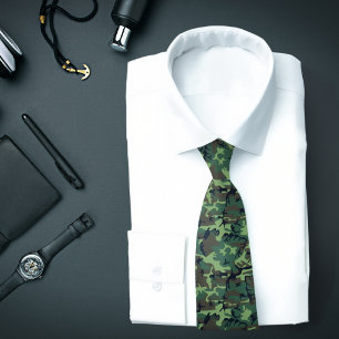 Camouflage Necktie Stropdas