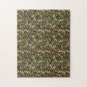 Camouflage Net Jigzaag Puzzle Legpuzzel (Verticaal)