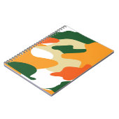 camouflage notitieboek (Linkerzijde)