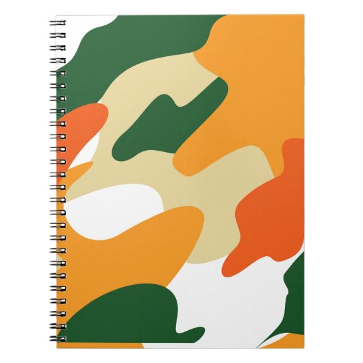 camouflage notitieboek (Voorkant)