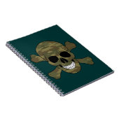 Camouflage Notitieboek (Rechterzijde)