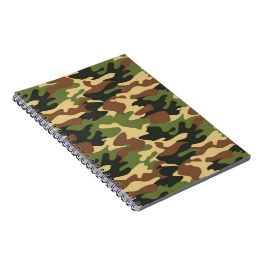 camouflage notitieboek (Rechterzijde)