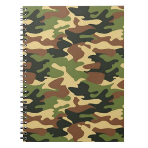 camouflage notitieboek
