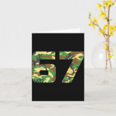 Camouflage Nummer 6 7 Grappig Meme Kostuum Zes Zev Kaart (Gele Bloem)