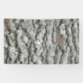 Camouflage oak - boomschors spandoek (Horizontaal)