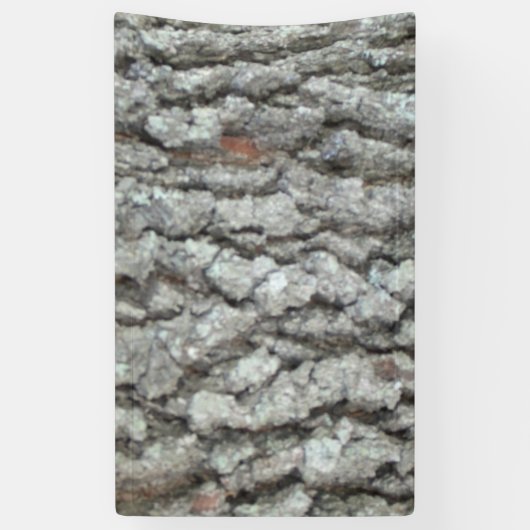 Camouflage oak - boomschors spandoek (Verticaal)