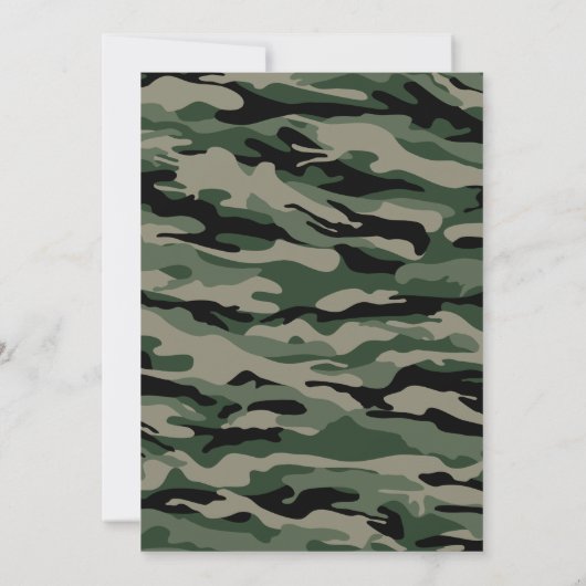 Camouflage - Oh Deer - De oude bok verandert Kaart (Achterkant)