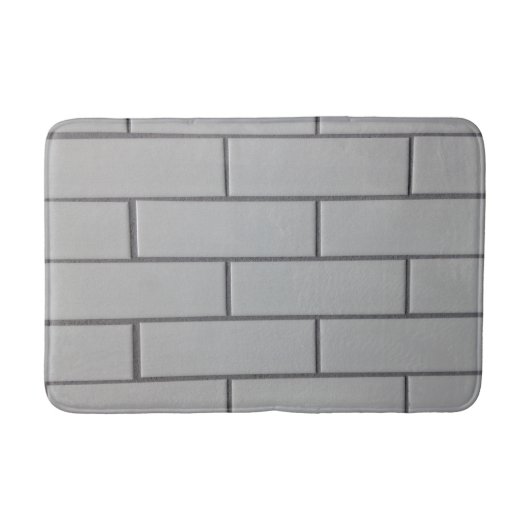 Camouflage-ondergrondse tegels badmat (Voorkant)