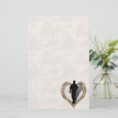 Camouflage ontbreekt je briefpapier (Staand voorkant)