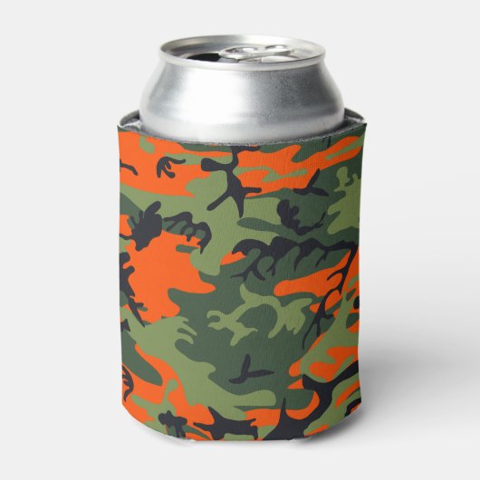 Camouflage-ontwerp Blikjeskoeler (Blikje Voorkant)