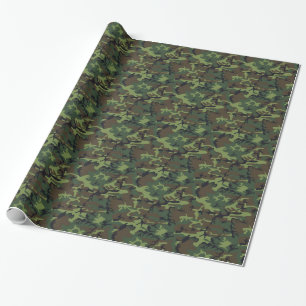 Camouflage-ontwerp Cadeaupapier