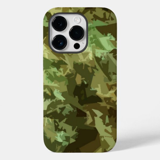 Camouflage-ontwerp leger Case-Mate iPhone case (Achterkant)
