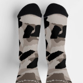 Camouflage-ontwerp sokken (Top)