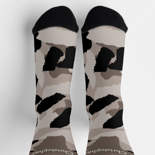 Camouflage-ontwerp sokken (Top)