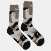 Camouflage-ontwerp sokken (Rechts)